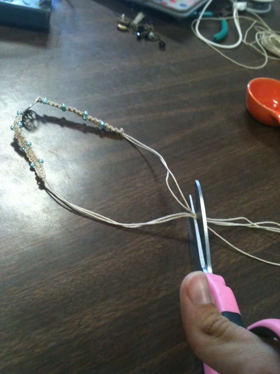 Trim the extra long string.