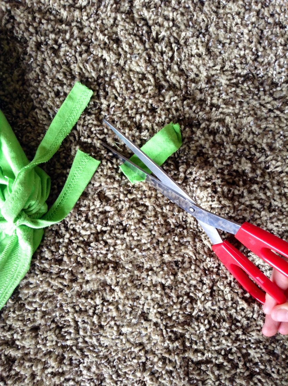 Trim the tassley things.