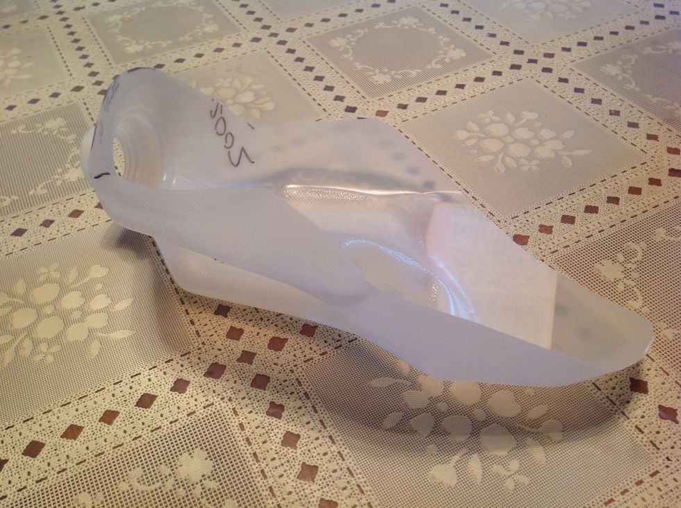 Trim your cut as needed to smooth it out.