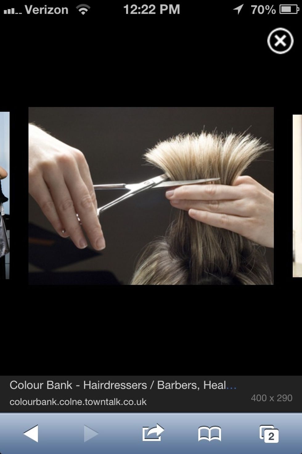Trim your hair before you do the following steps! (recommended). Your hair is dead, however it needs to be healthy in order to grow. Cut your loses!
