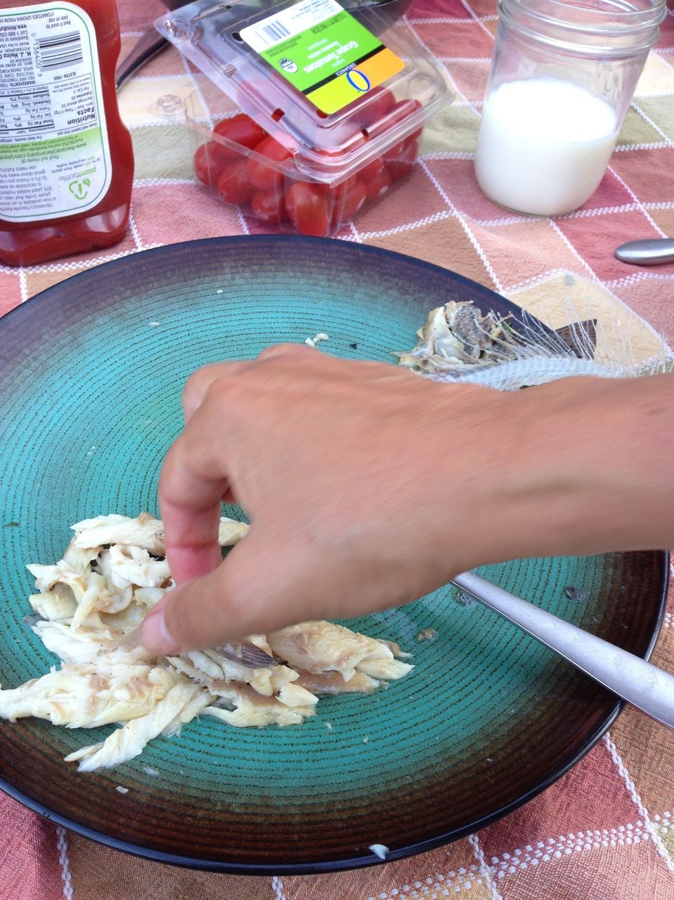 Trout also contains potassium, phosphorous and selenium! Enjoy!!