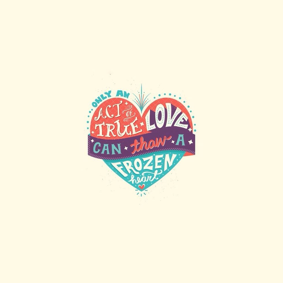 True love is when you can't even put how you feel into words