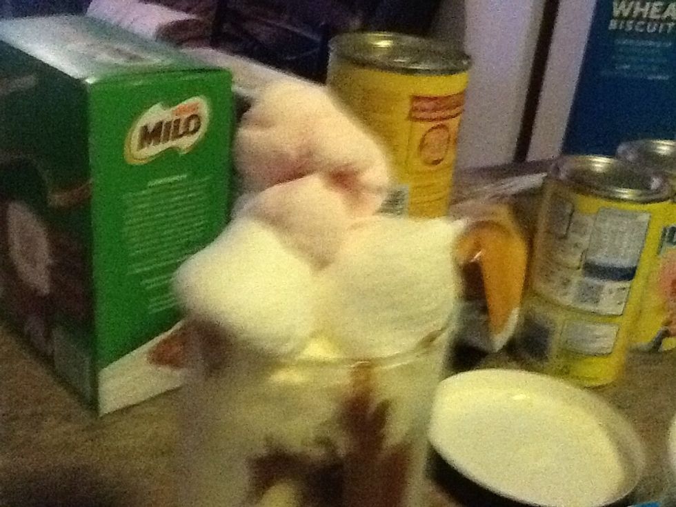 Try and make a art piece with your marshmallos