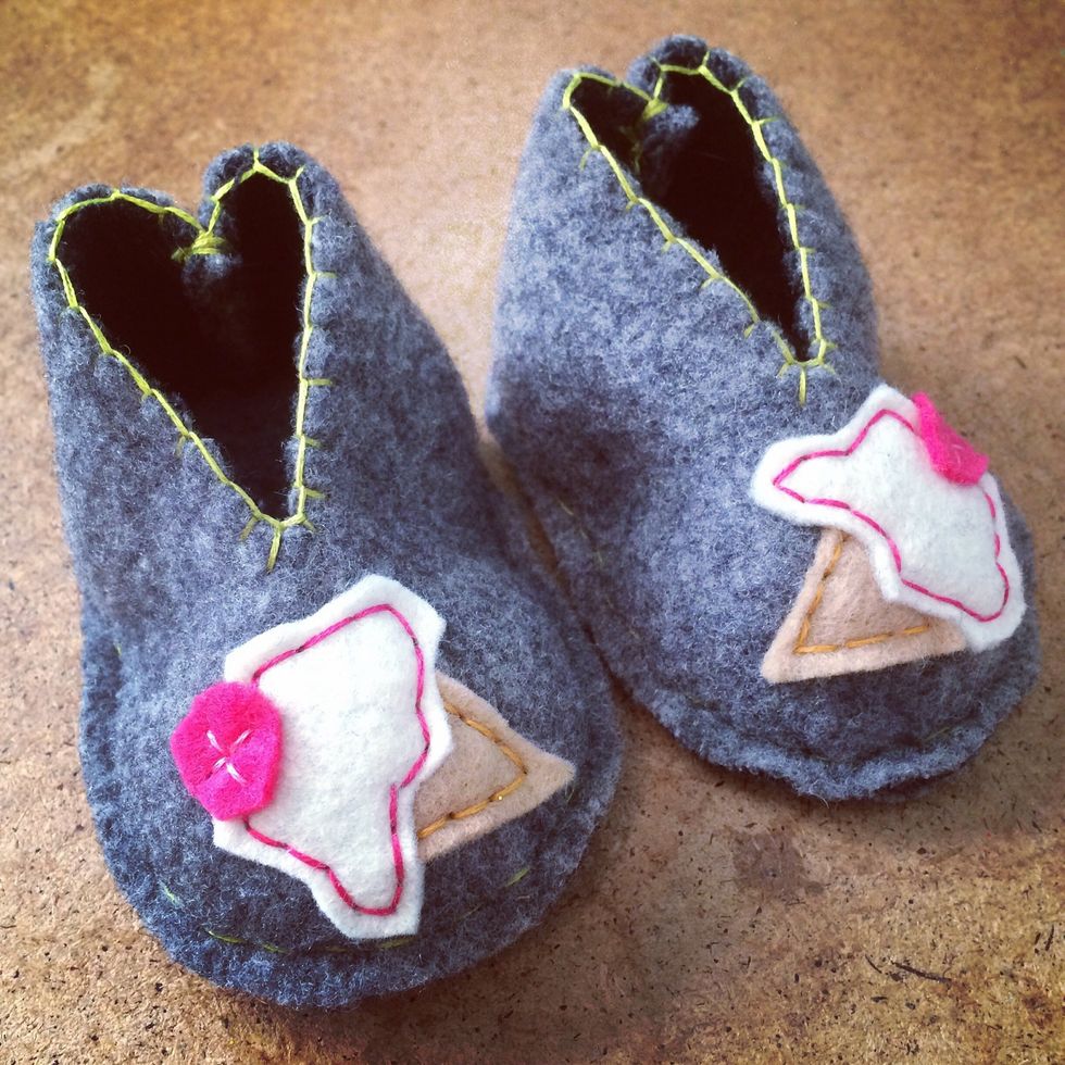 Try any design to make them fun... Strawberries, birds or ice cream cones!