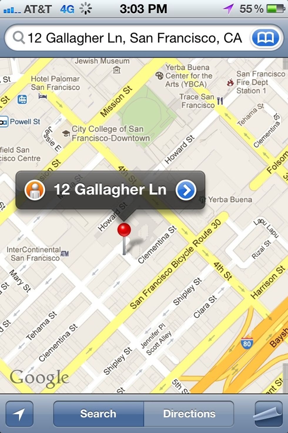 Try by address.