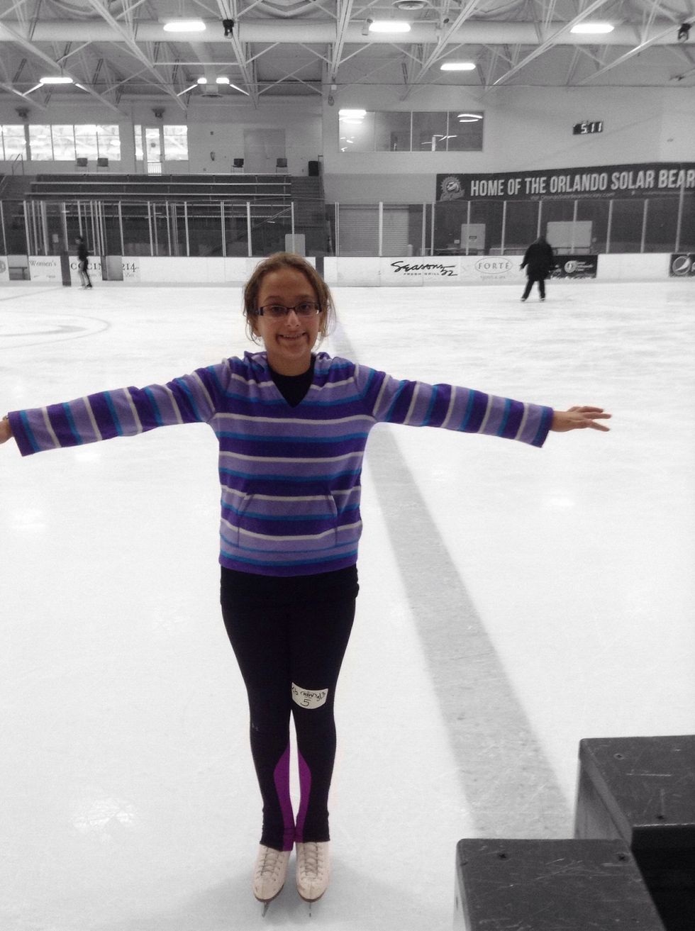 Try holding your arms out while marching to provide extra balance.