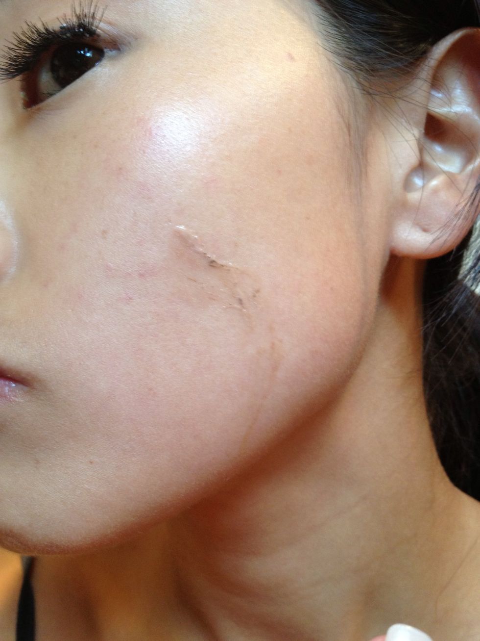 Try it on your face to check color and coverage. Since its a tinted moisturizer, keep in mind that its not going to be as strong if coverage as a foundation.