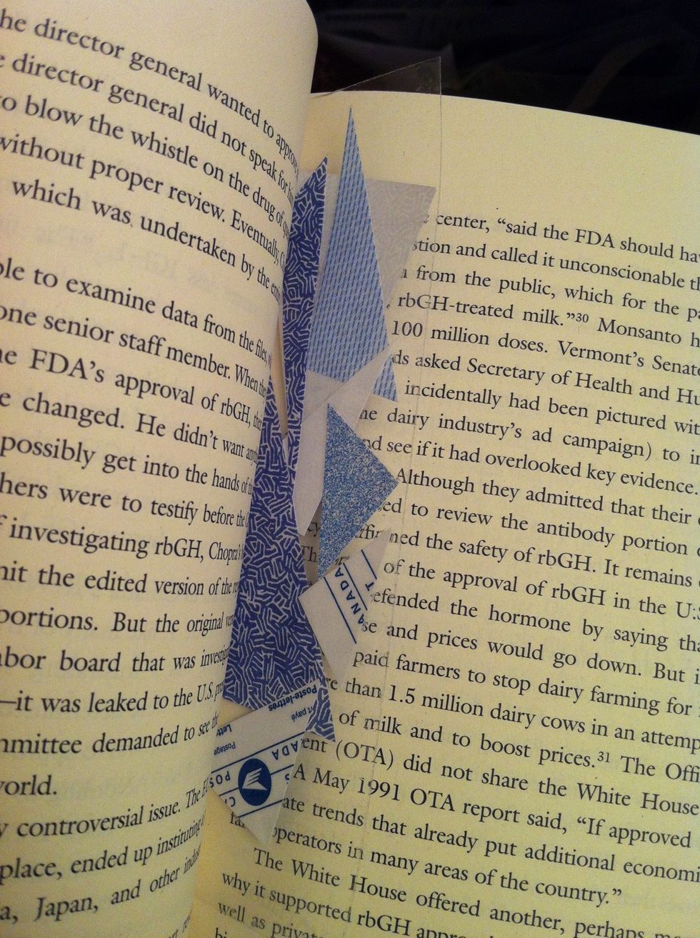 Try leaving some areas transparent....