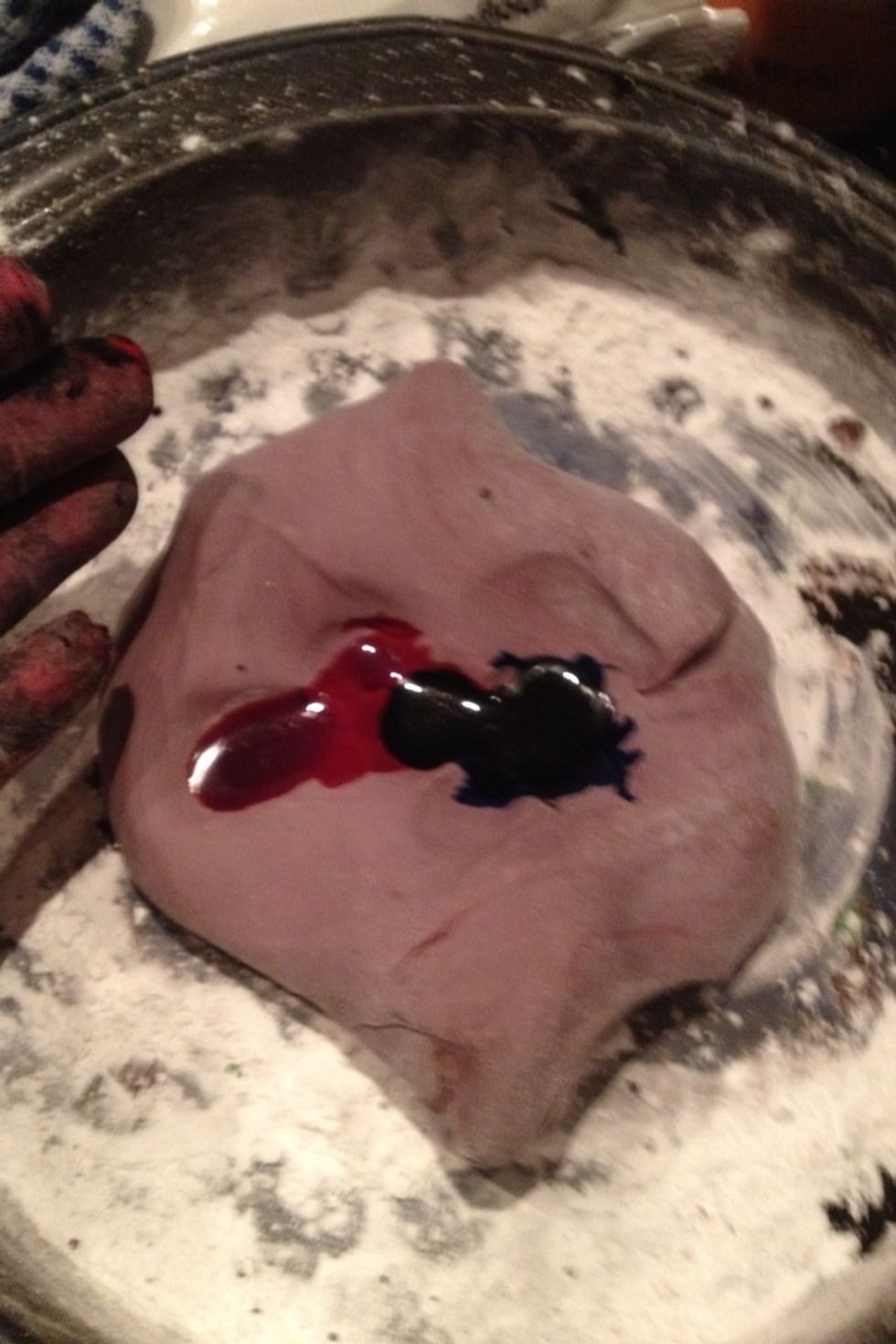 Try match your colors to the photo of buzz light year