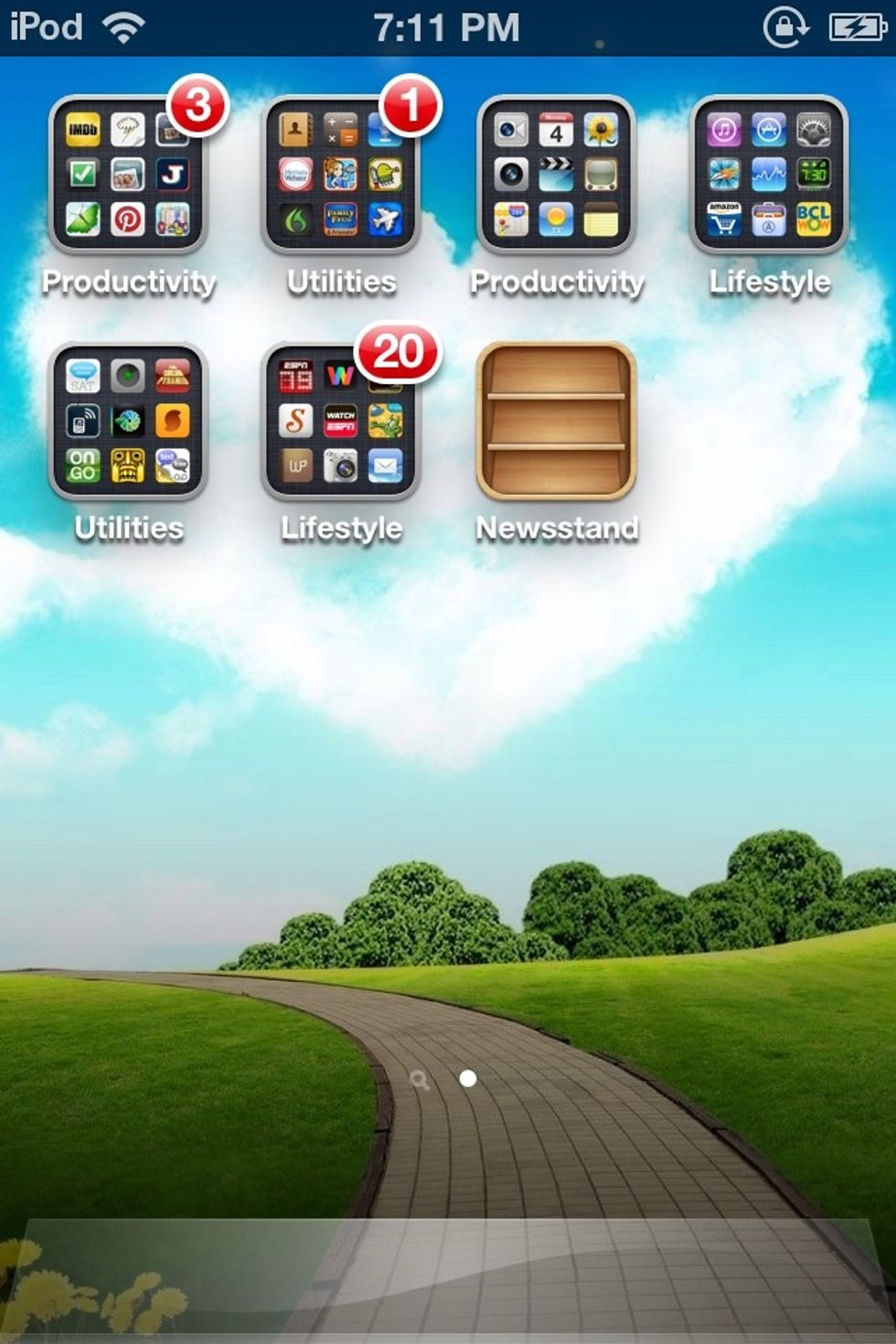 Try taking 72 apps out of their folders quickly...