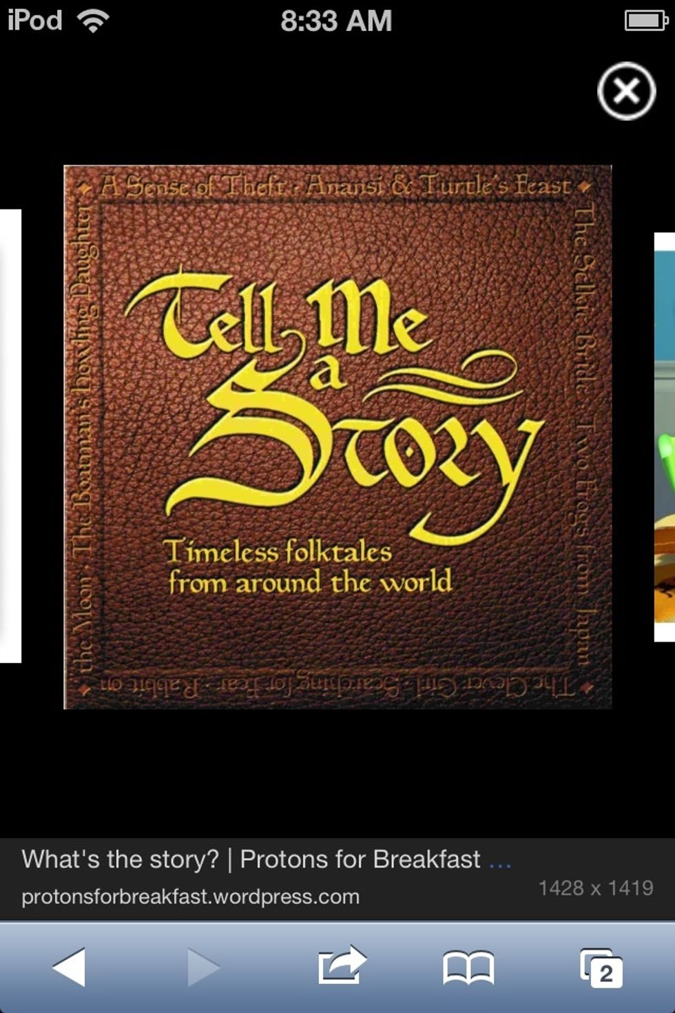 Try telling yourself a story, just make up a storyline and make it up as you go.