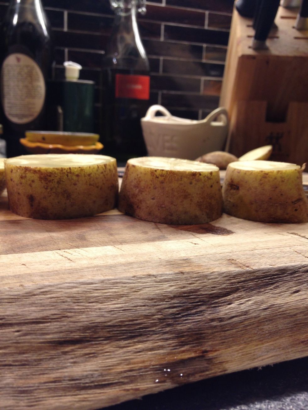 Try to keep the same thickness.