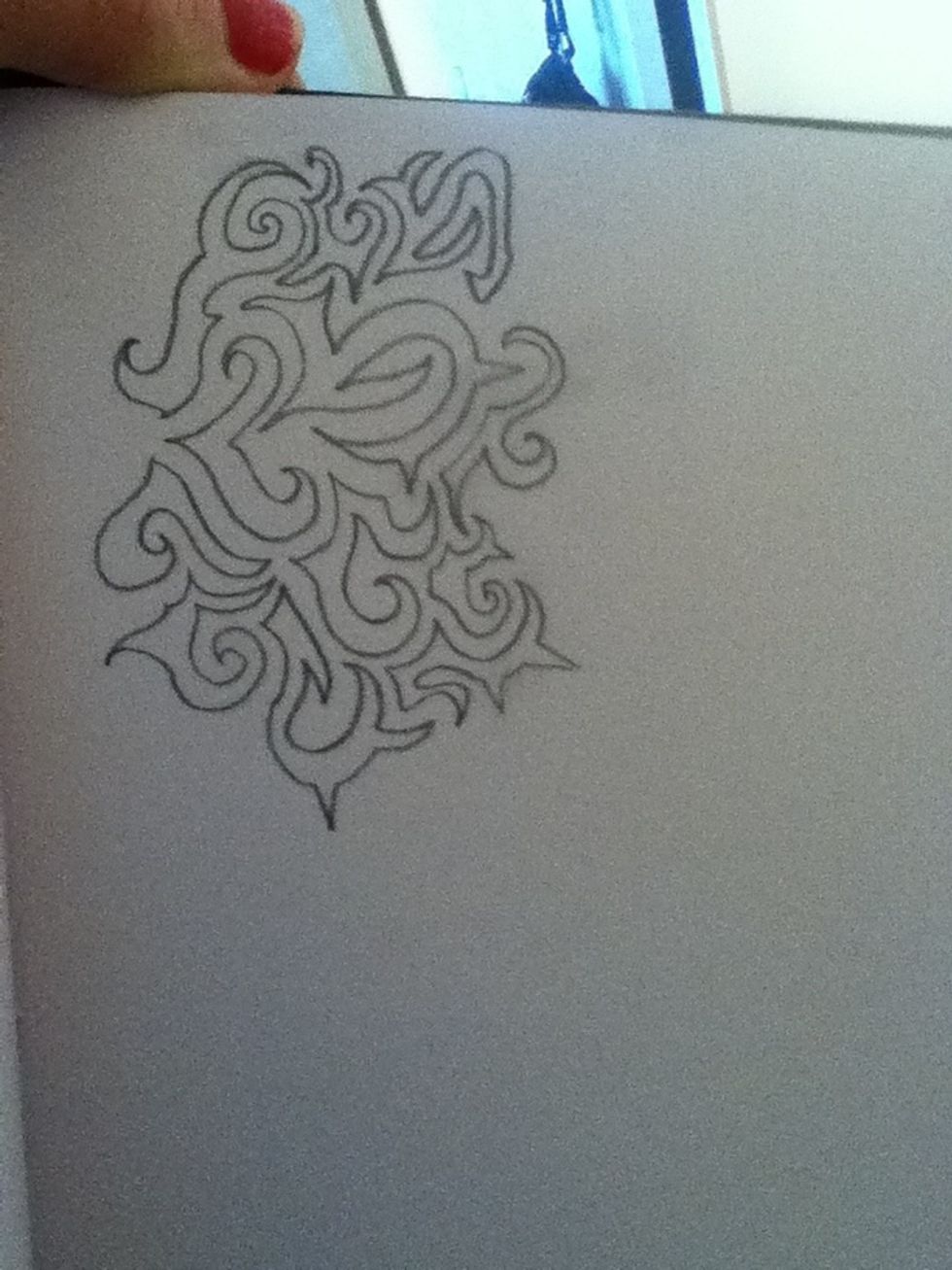 Try to make them all fit together. Don't leave too many big gaps.