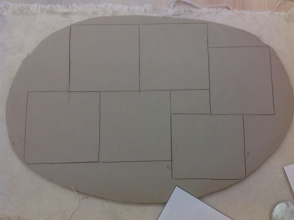 Try to minimize the space by placing your patterns down and tracing before cutting. Put pieces side by side if necessary.