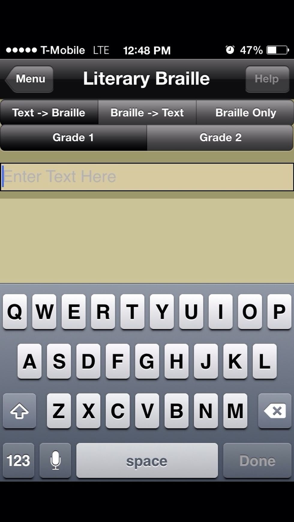 Try typing some text here.