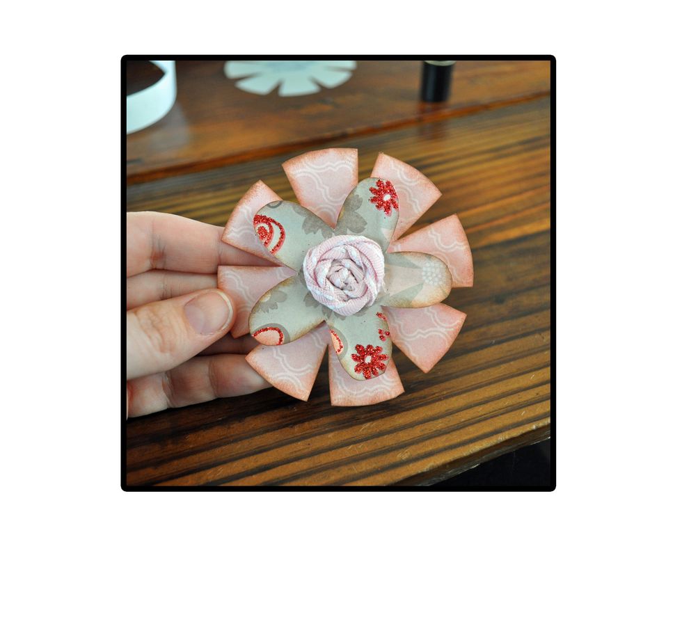 Try using different styles of ribbon or even adding a jewel or button to the center to dress it up even more!