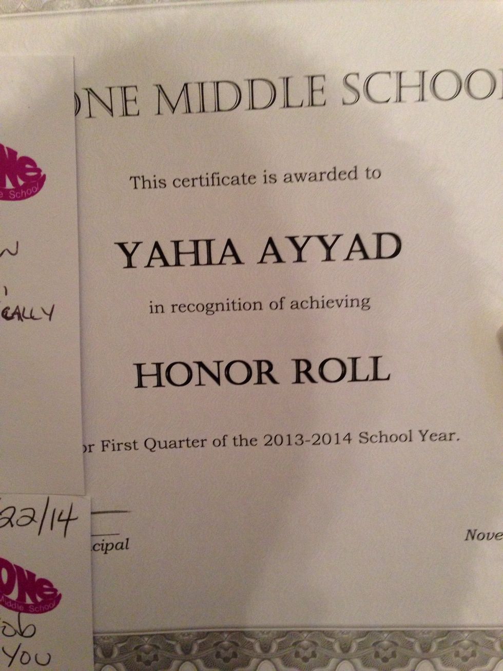 Trying your best is important when you're a student, to maintain good grades you have to try and keep trying to understand school work.