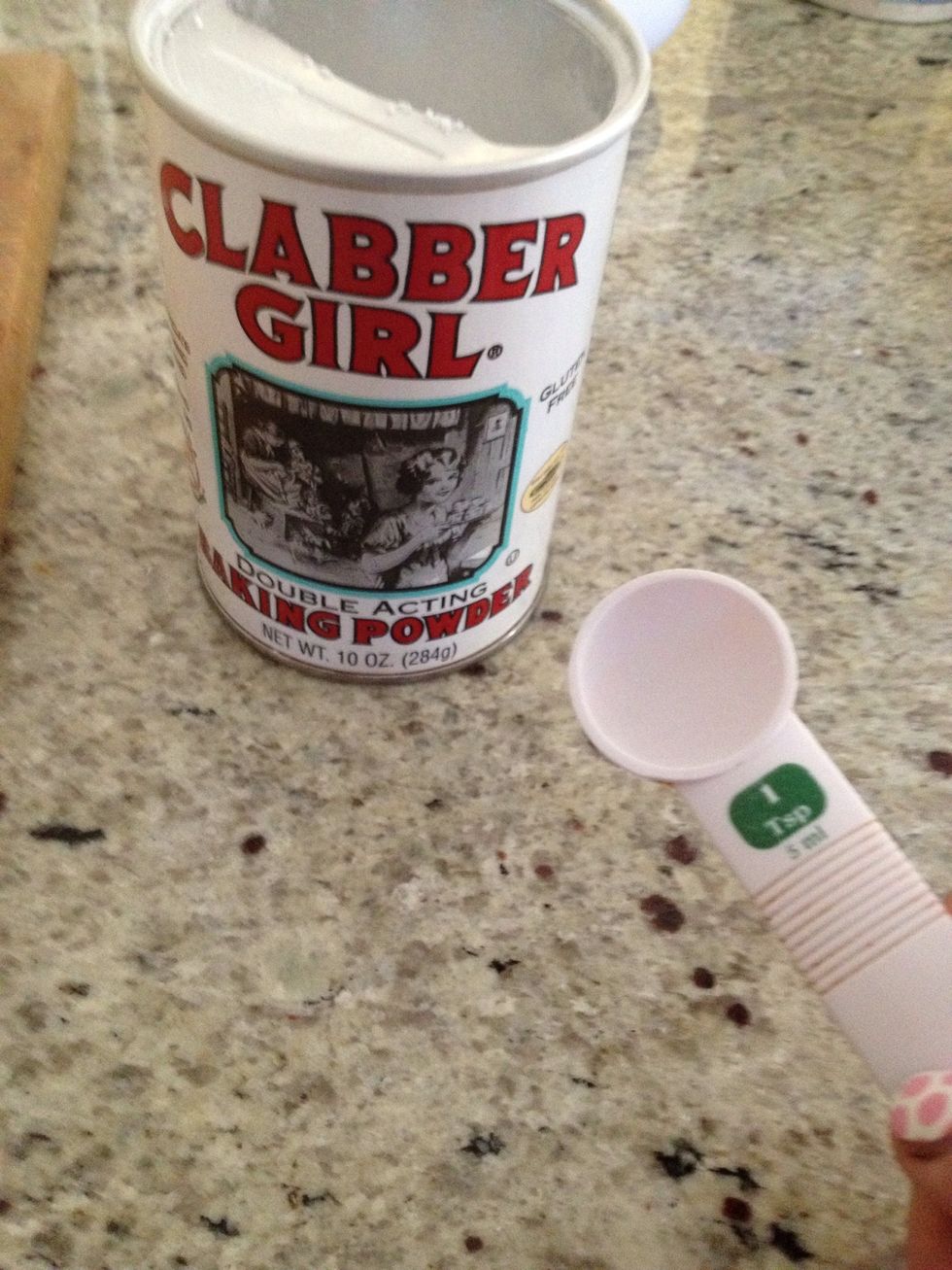tsp of baking powder