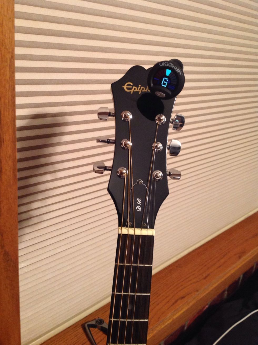 Tune the 3rd string to G.