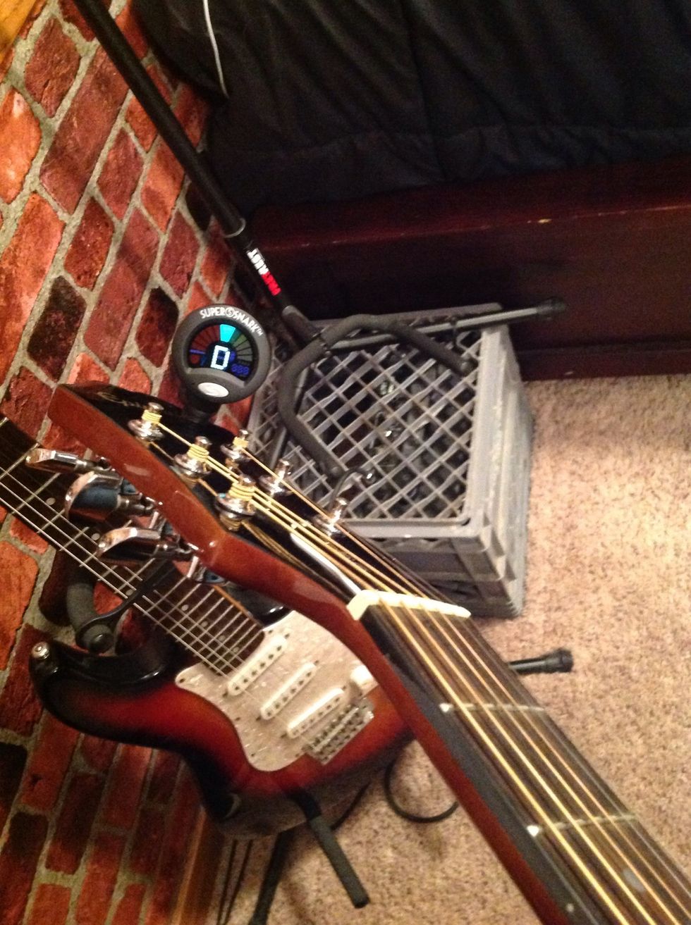 Tune the 4th spring to D.