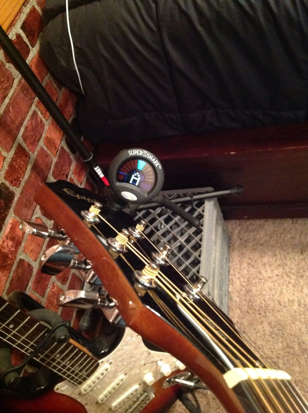 Tune the 5th string to A.