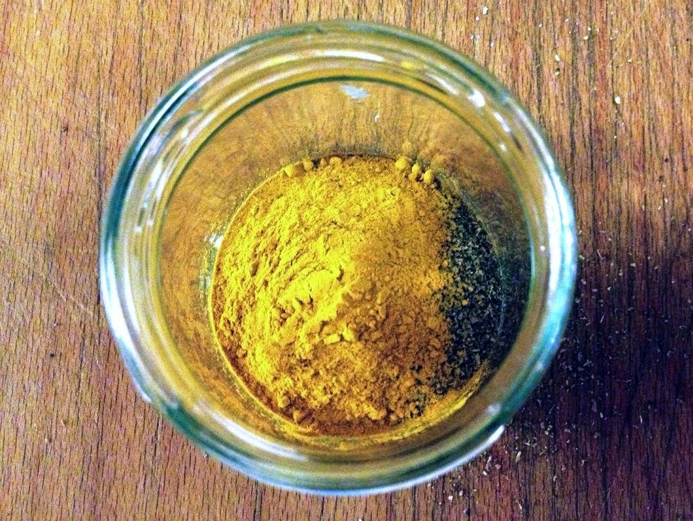 turmeric powder (2 tblsp)