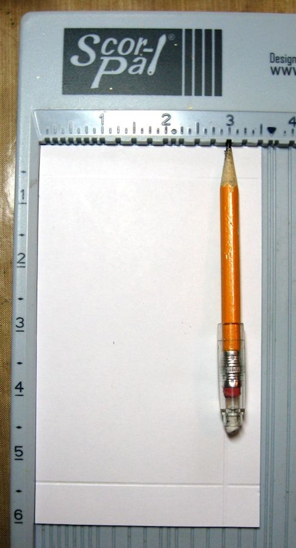 Turn 90 degrees and score at 3".