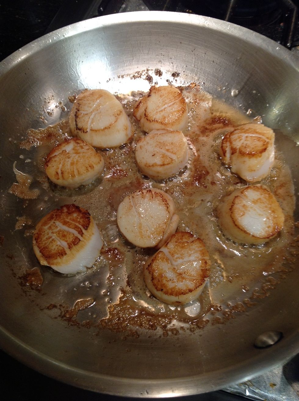 Turn and cook an additional 90 seconds.