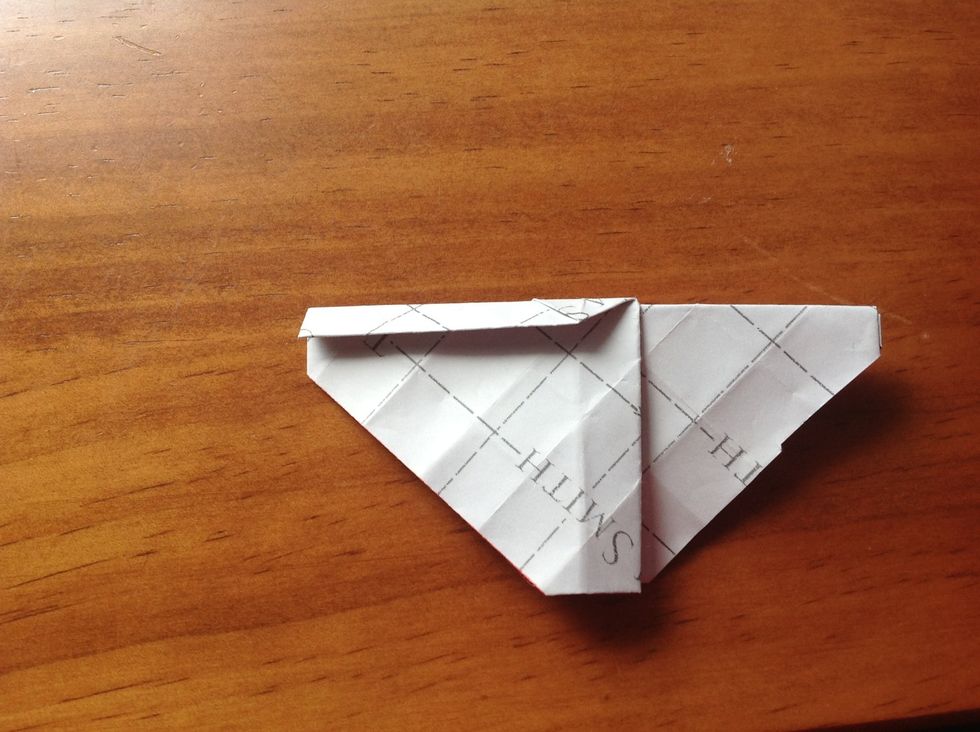 Turn, and do the same for the other side.