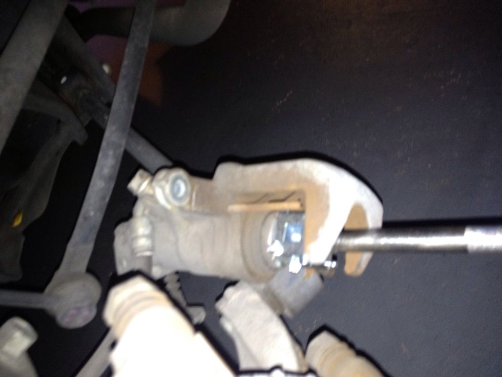 Turn clockwise, slowly