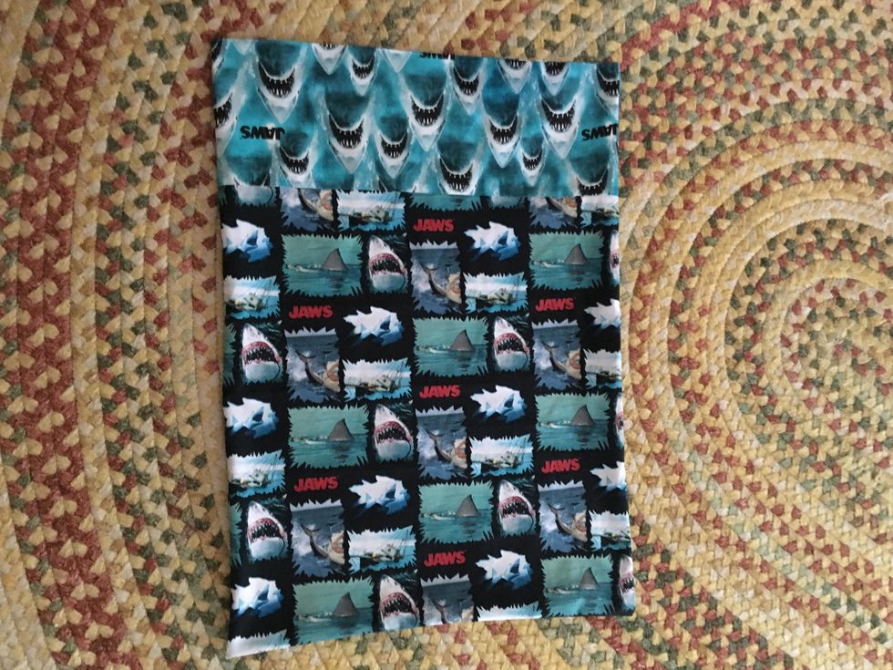 Turn it inside out... and you are done. Press it again if you want. Fast, easy and fancy too! You wont be able to make just one!