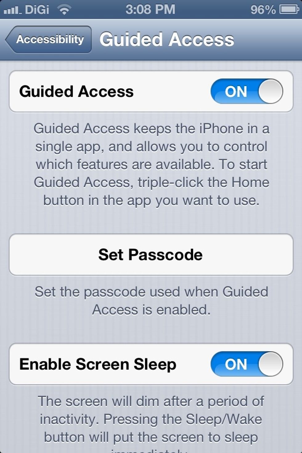 Turn It On And Set A Passcode