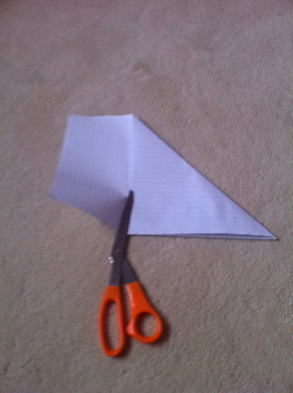 Turn it sideways on and cut off the excess paper. You don't need that anymore