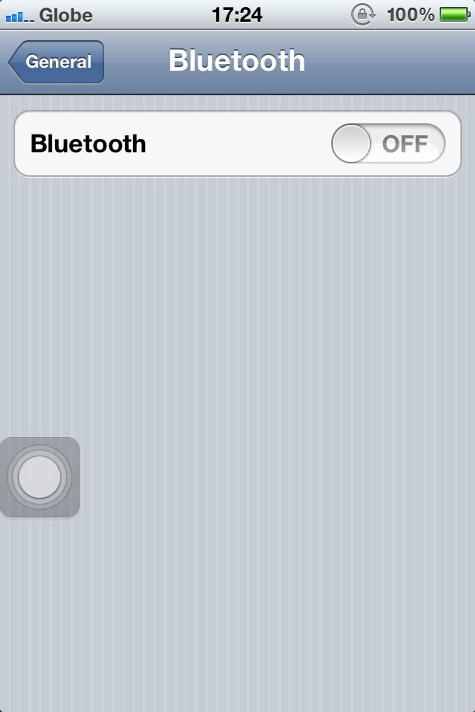 Turn off bluetooth. This can be accessed in Settings > General > Bluetooth.