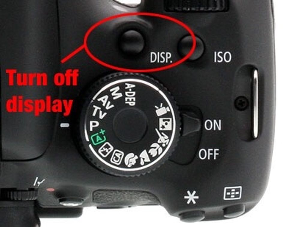 Turn off LCD