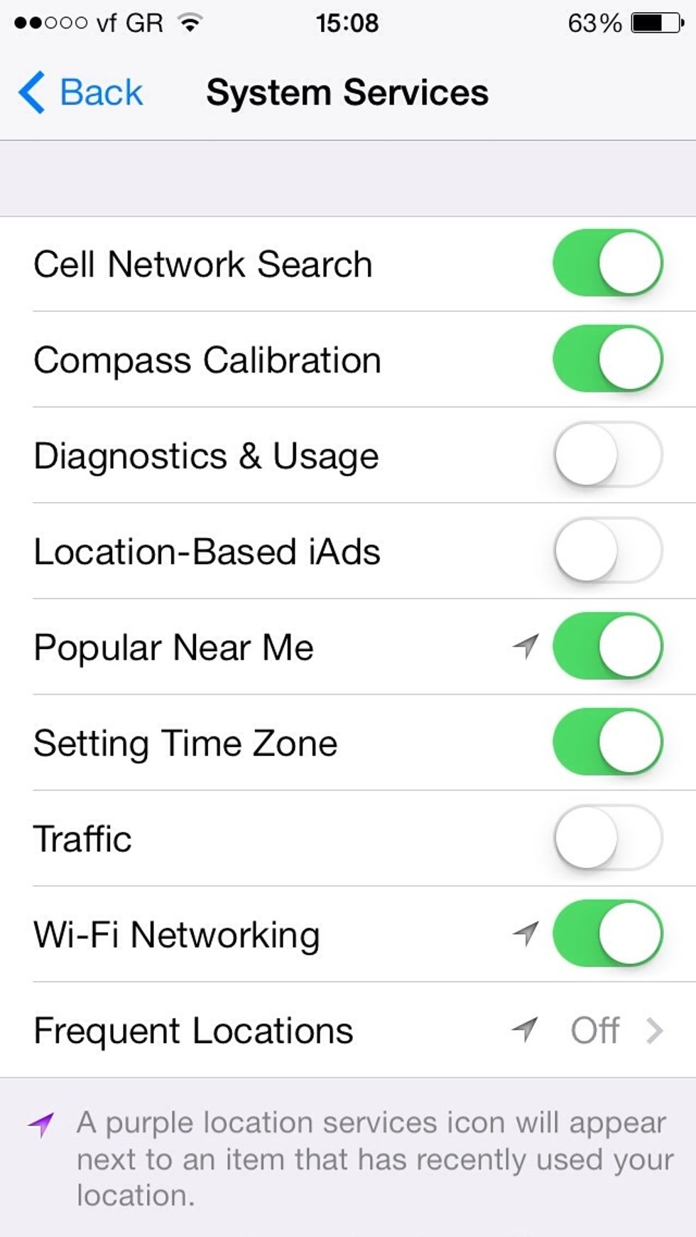 Turn Off Location-Based iAds and any other setting that you don't want to use. The less your iPhone uses the GPS, the better your battery life will be.