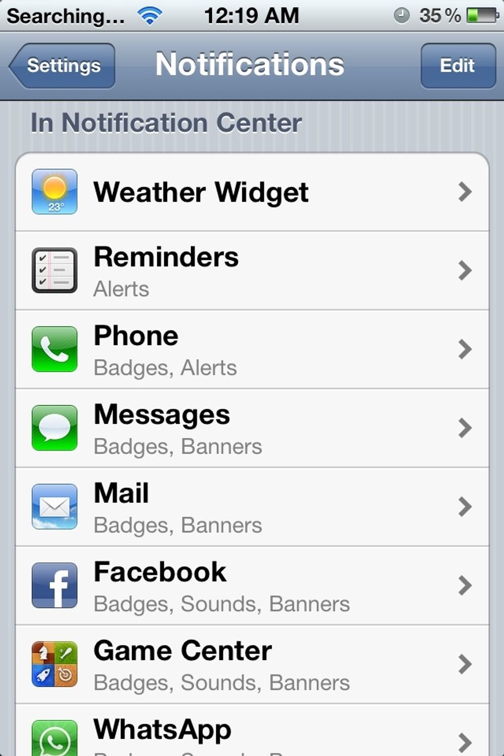 Turn off notifications for apps you don't need...(settings>notifications)