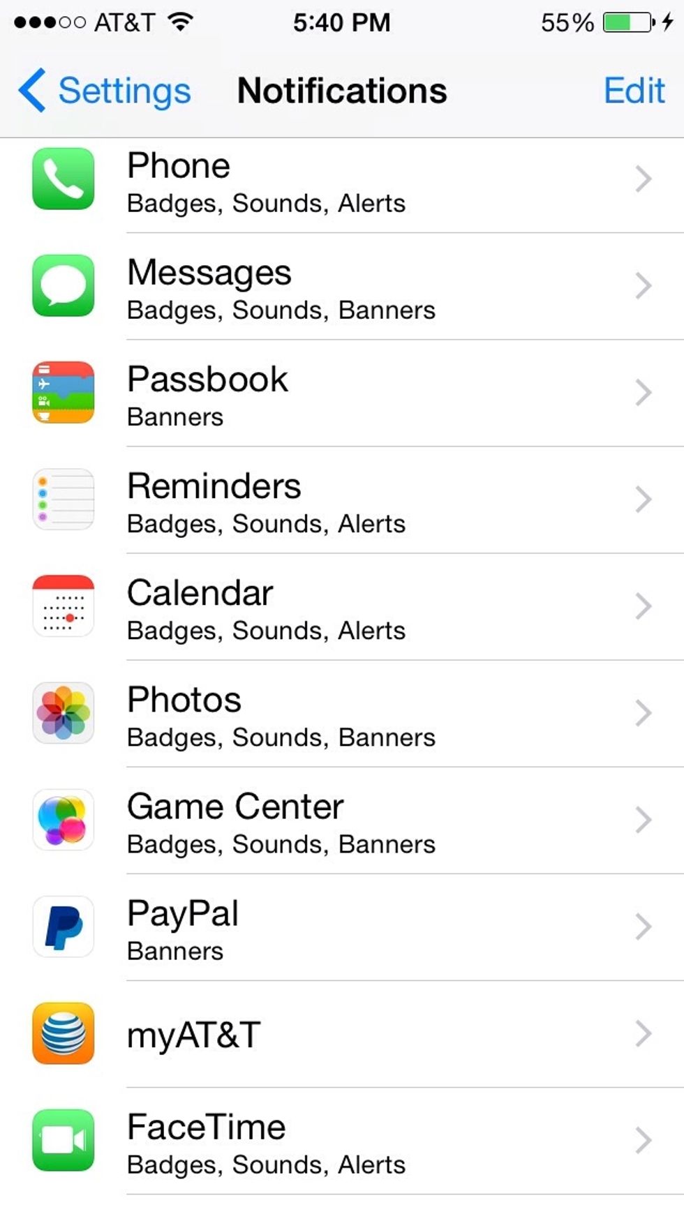 Turn Off Notifications
