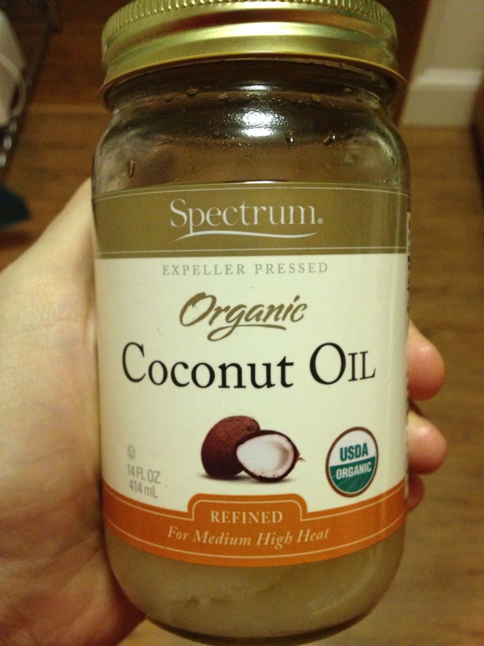 Turn off the heat and grab your coconut oil.