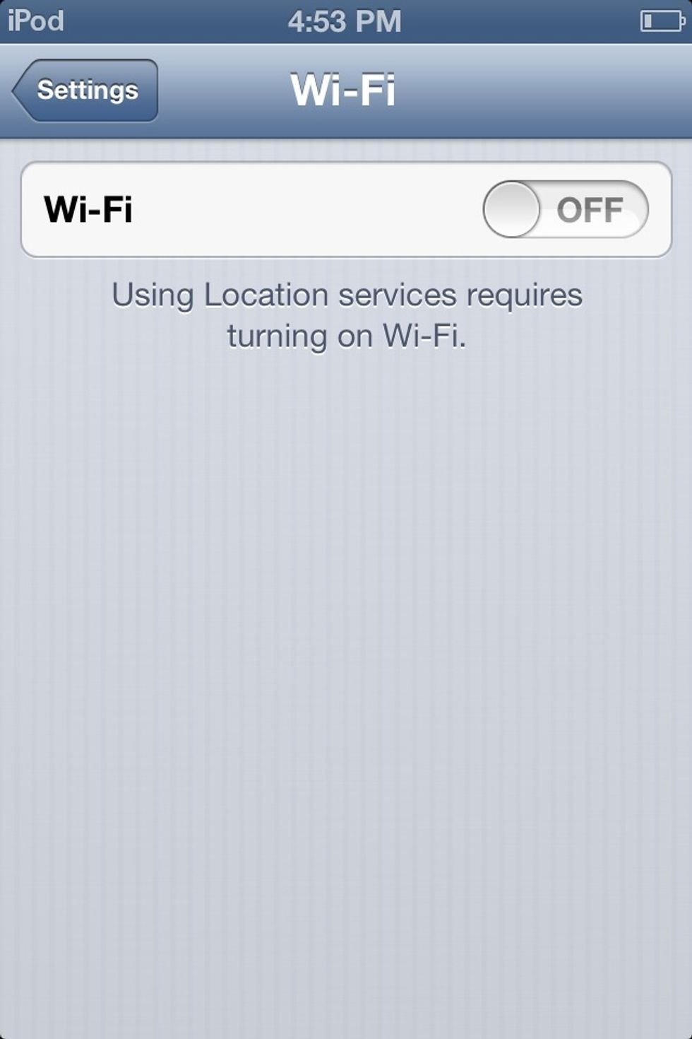 Turn off wifi (if you don't need it)