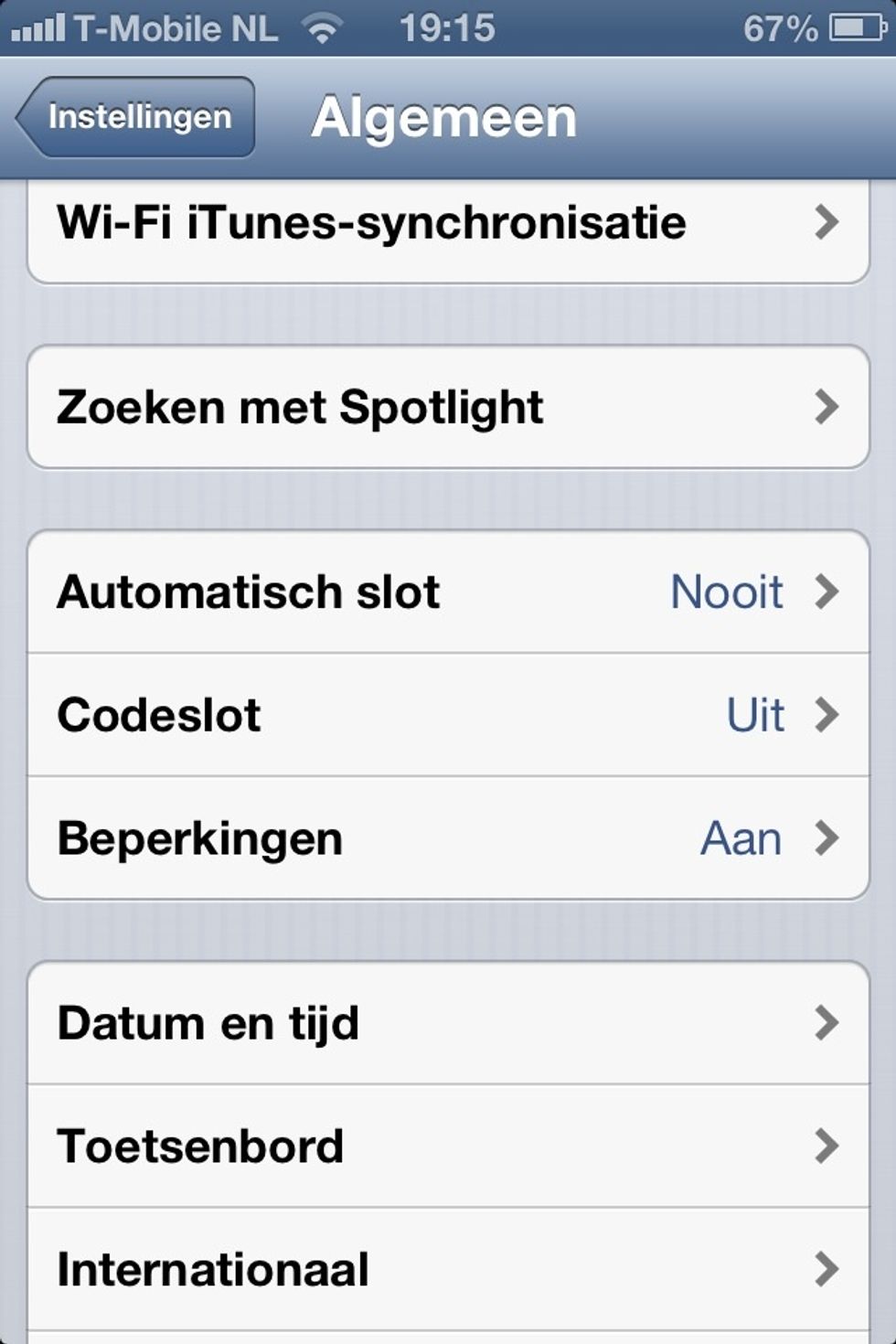 Turn off your code on Setting - general - code - off