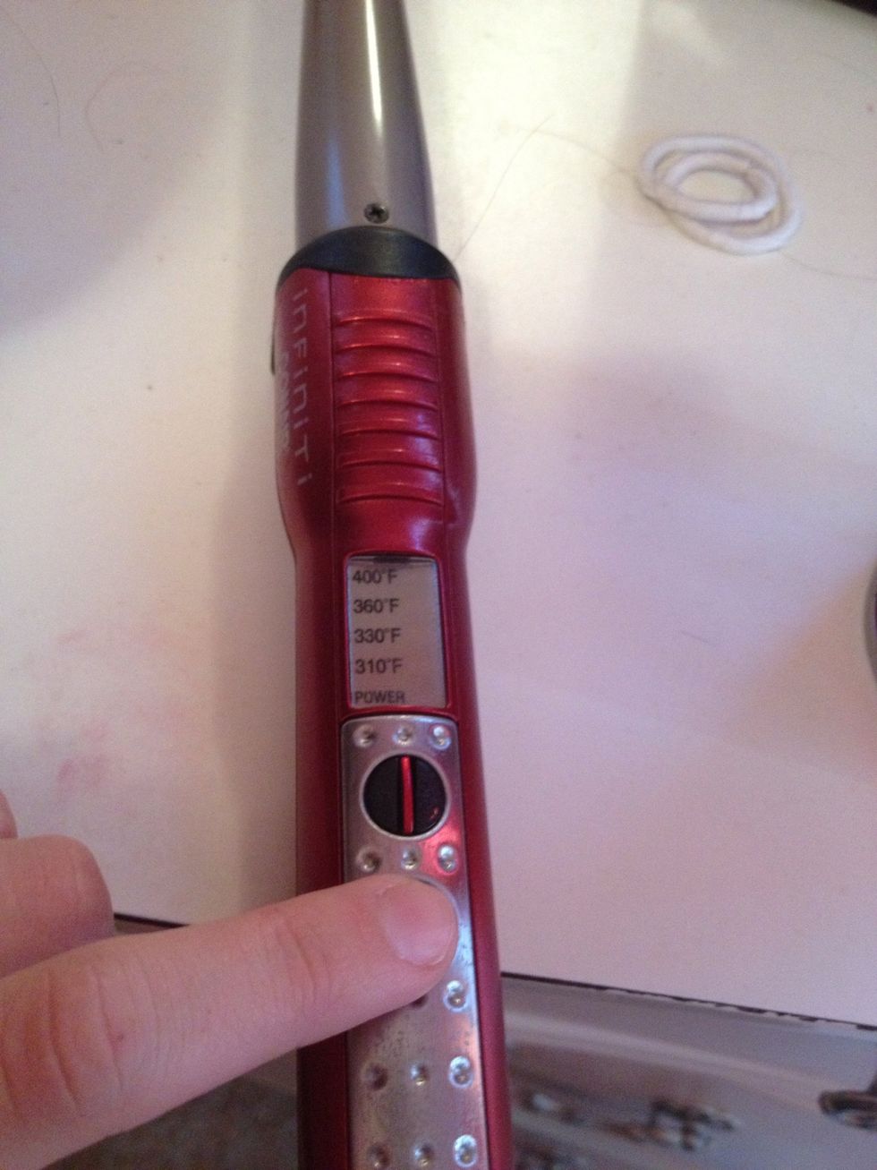 Turn off your curling iron for safety purposes.