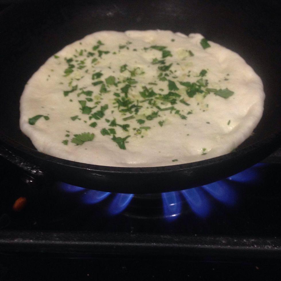 Turn on to high-heat for 30 seconds