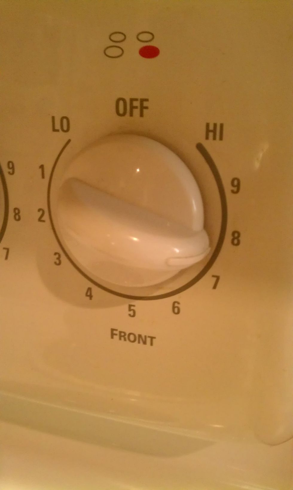 turn on to medium high heat.