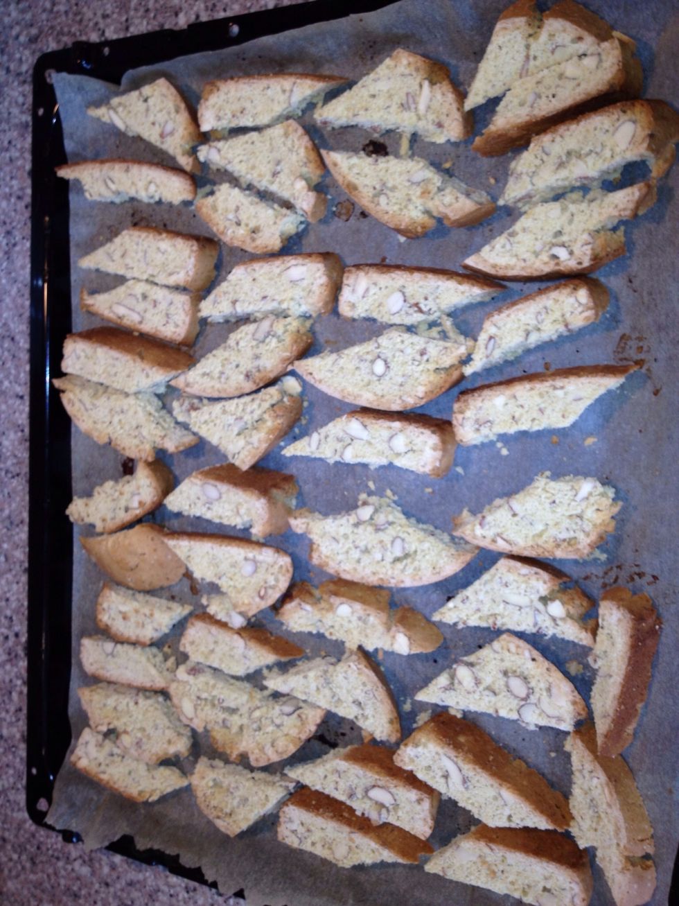 Turn over and dry in oven again for 20 minutes