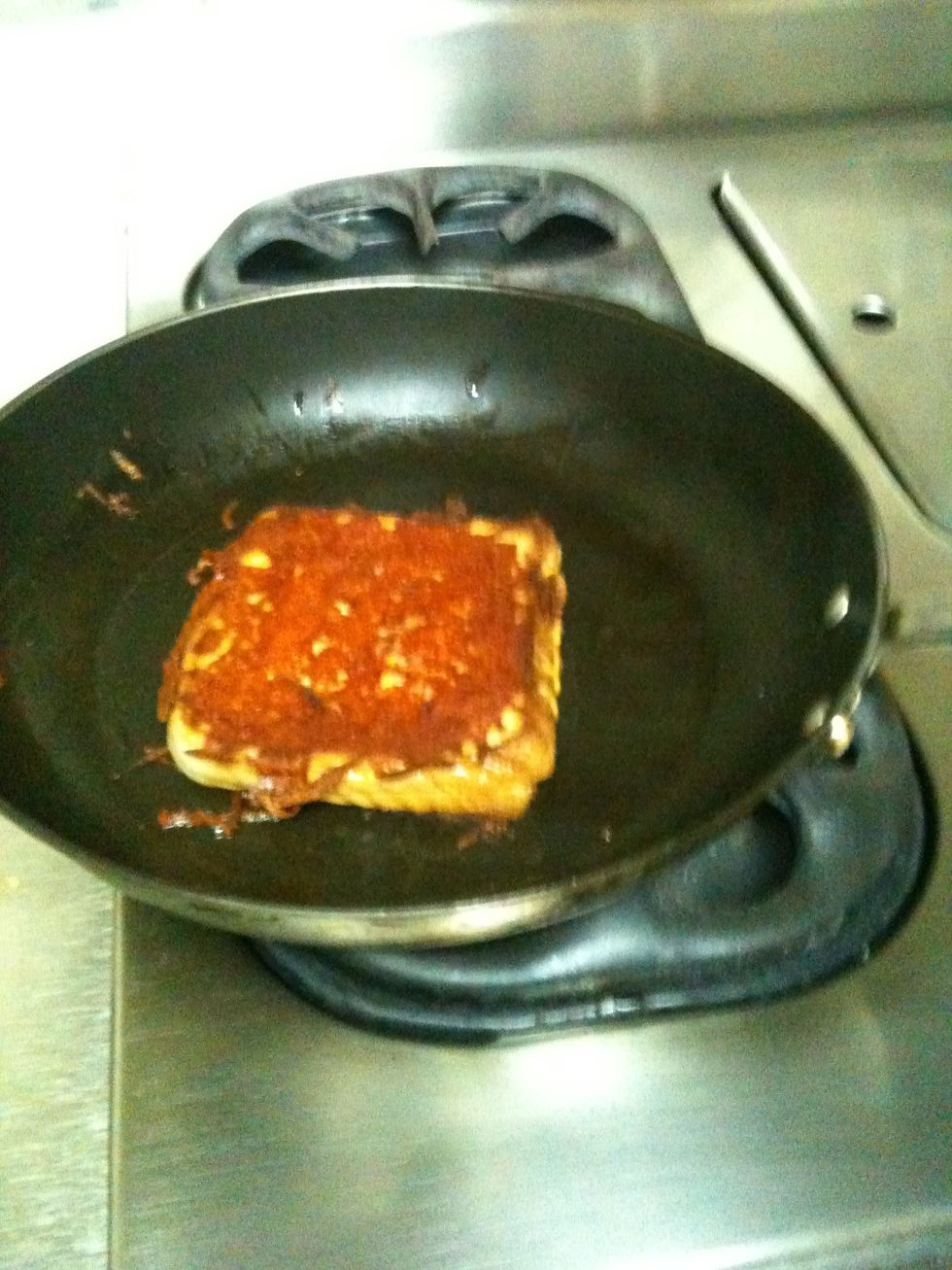 Turn over, and give it a minute or for each side