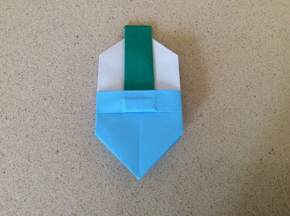 Turn over and repeat.