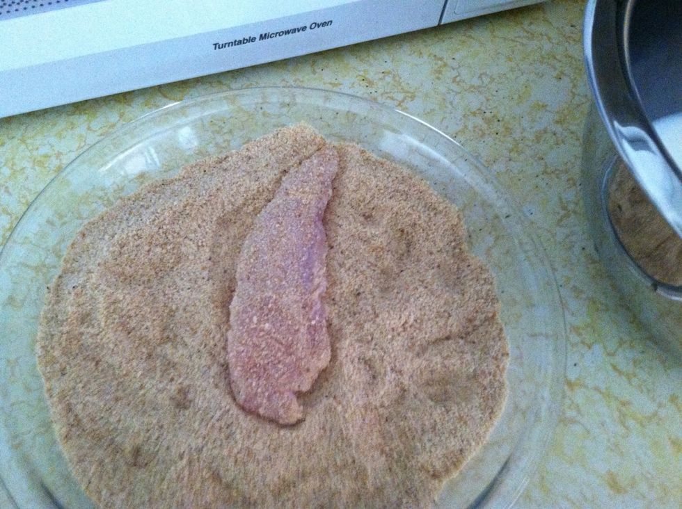 Turn over, coat it very well.