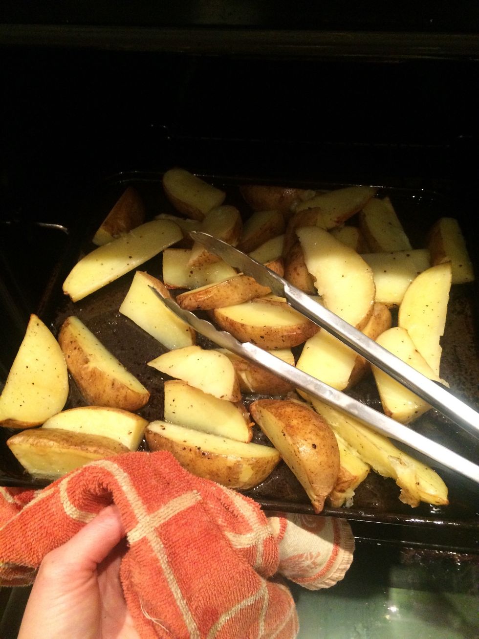 Turn potatoes