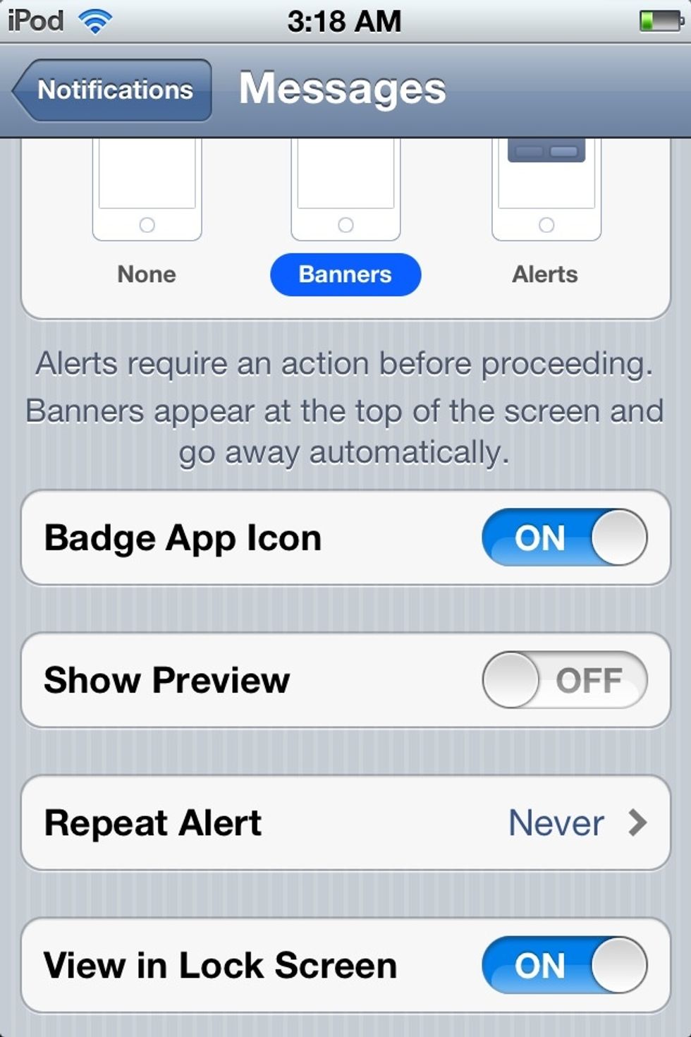 Turn "Show Preview" off.